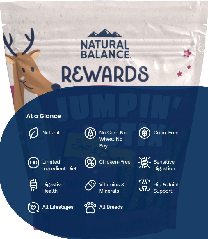 Natural Balance Jumpin' Stix - Venison 4 oz