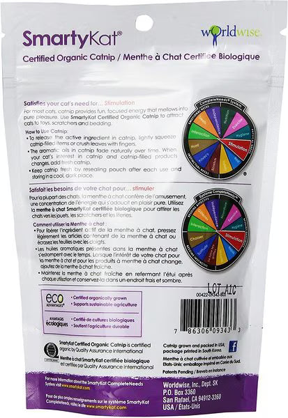 SmartyKat Organic Catnip 1 oz