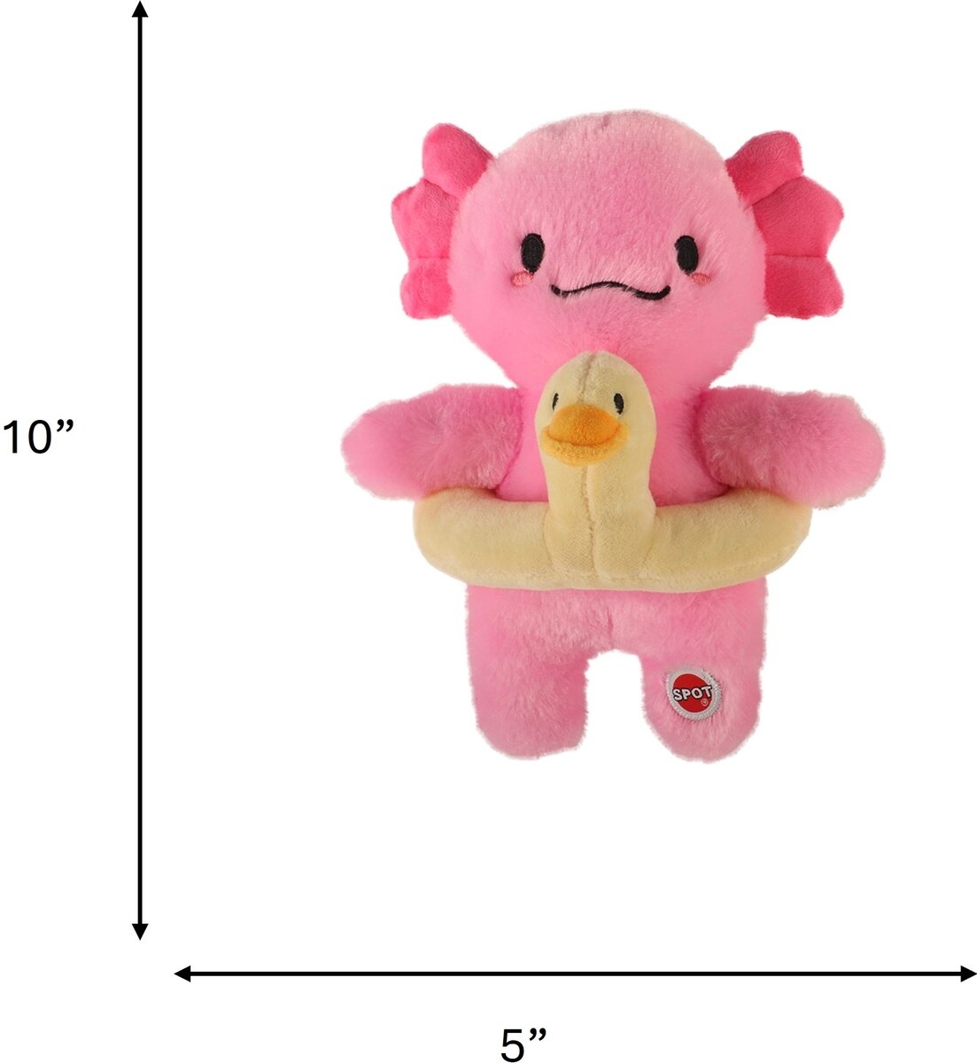 Spot Axolotl with Duck Tube