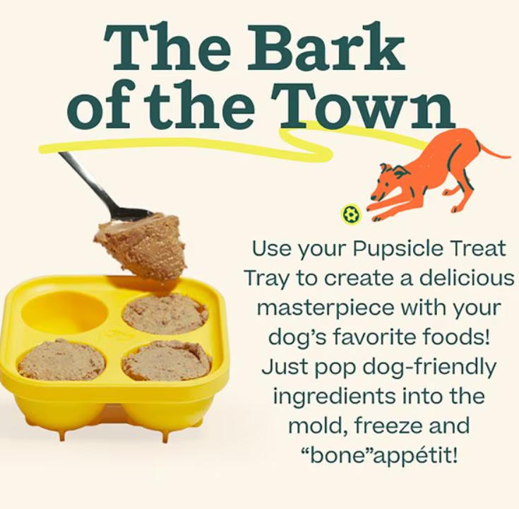 Woof Pupsicle Treat Tray Large