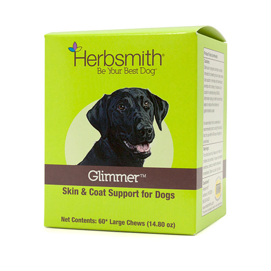 Herbsmith Glimmer Skin & Coat Support For Dogs 60 Large Chews