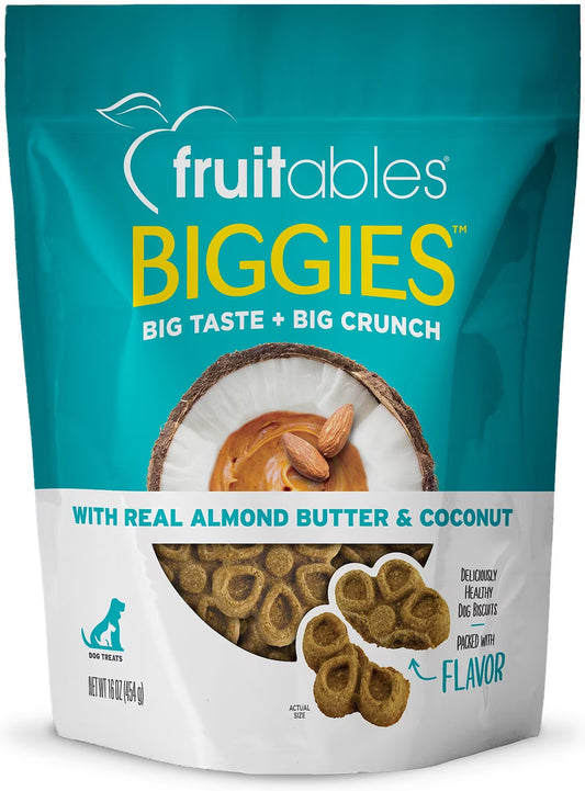 Fruitables Biggies Almond Butter & Coconut 16 oz