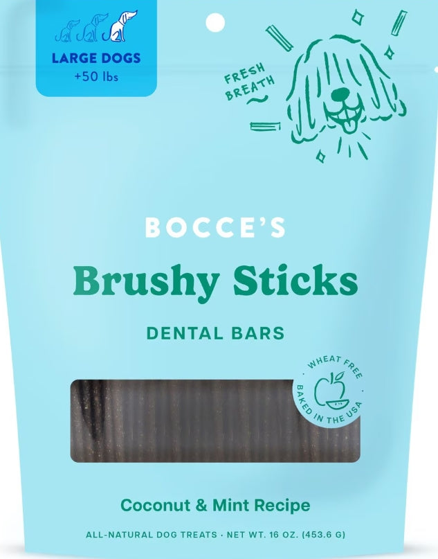 Bocce's Brushy Sticks Large Dogs