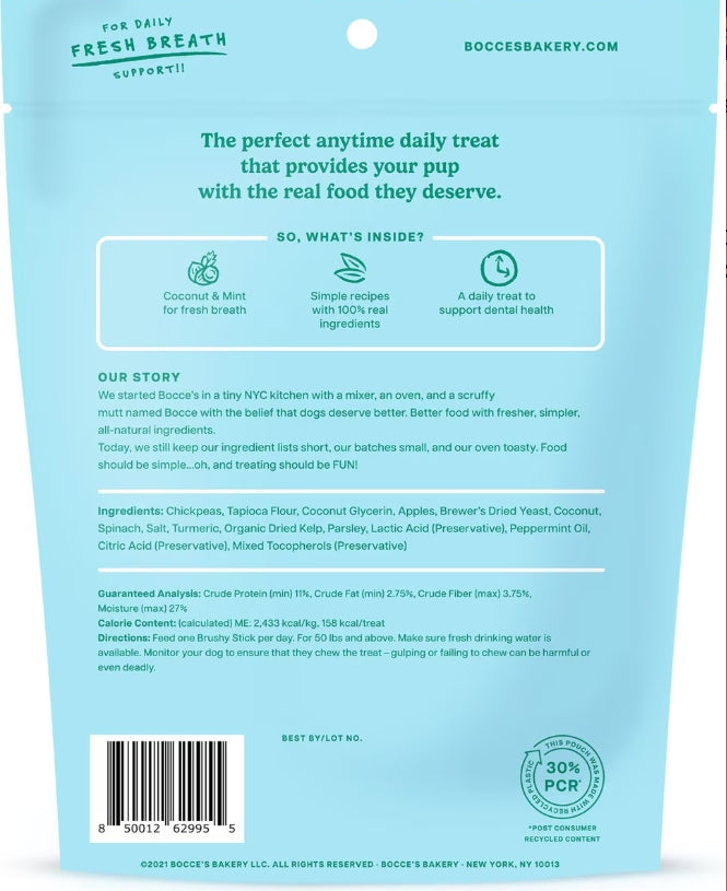 Bocce's Brushy Sticks Large Dogs