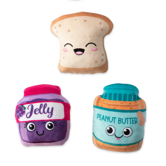 PetShop by Fringe Studio Sticky Situation Dog Toy Set 3pc