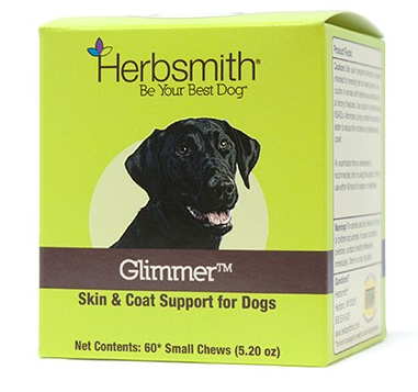 Herbsmith Glimmer Skin & Coat Support for Dogs 30 Small Chews