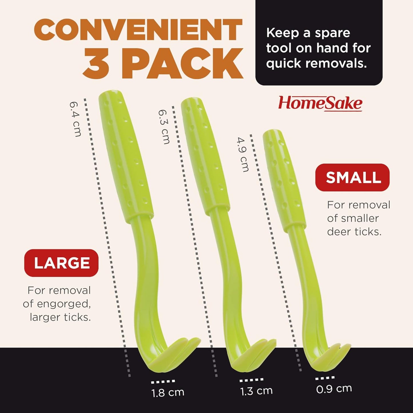 HomeSake Tick Remover