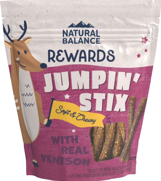 Natural Balance Jumpin' Stix - Venison 4 oz