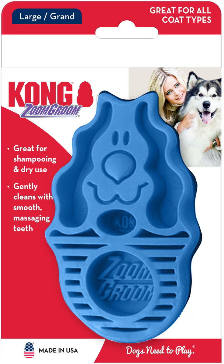 KONG ZoomGroom - Boysenberry