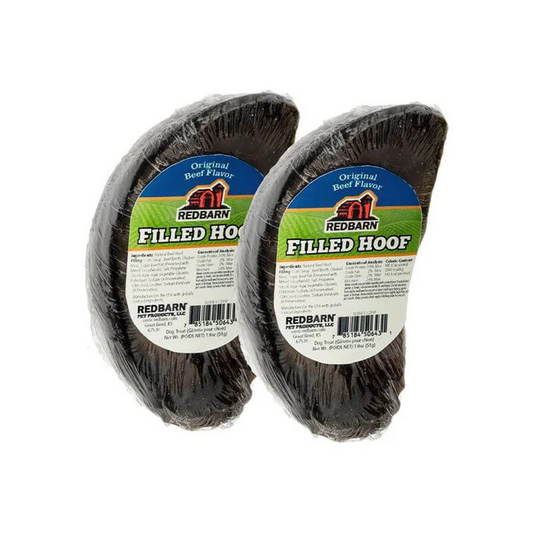 Redbarn Filled Hoof Beef Flavor - Single