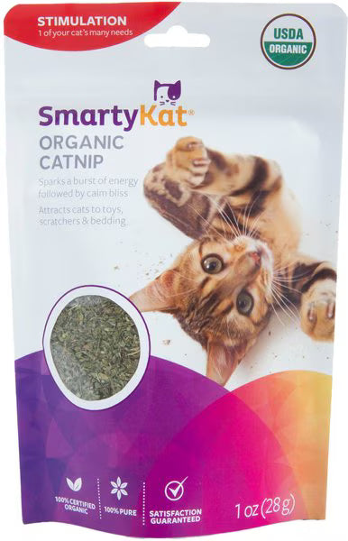 SmartyKat Organic Catnip 1 oz
