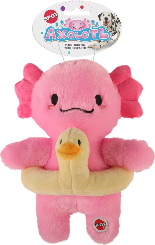 Spot Axolotl with Duck Tube