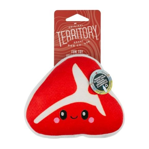 Toy Territory Steak with Squeaker