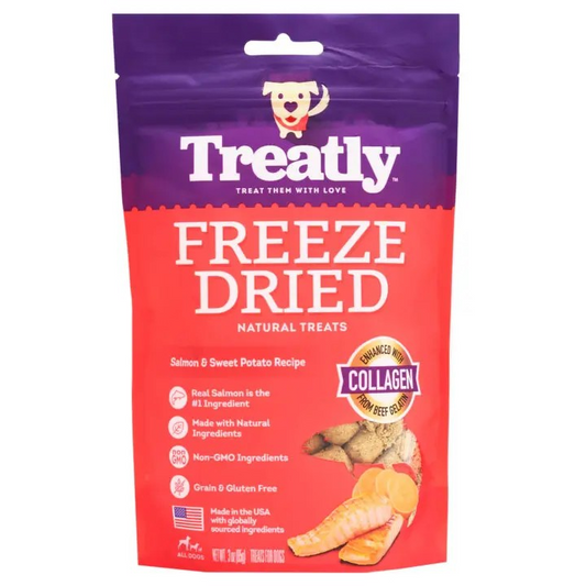 Treatly Freeze Dried Salmon & Sweet Potao Recipe