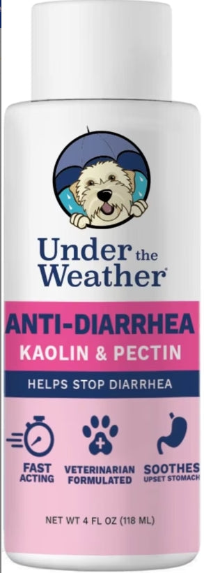 Under The Weather Anti-Diarrhea Liquid for Dogs 4oz