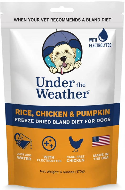 Under The Weather Rice, Chicken & Pumpkin Freeze Dried Bland Diet For Dogs