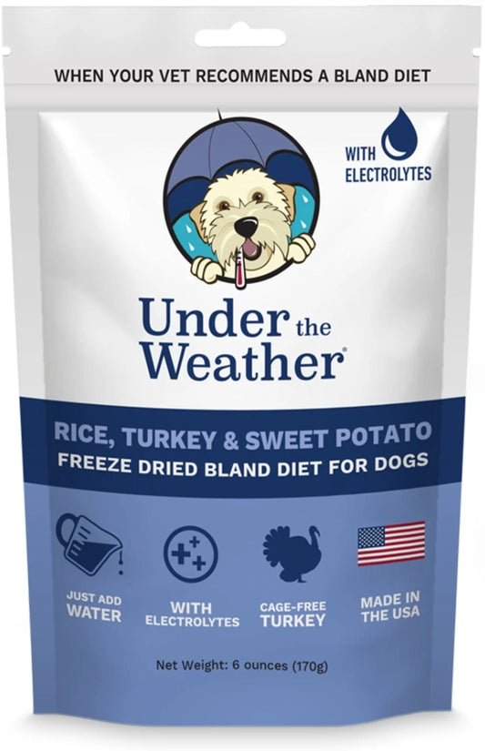 Under The Weather Rice, Turkey & Sweet Potato Freeze Dried Bland Diet For Dogs