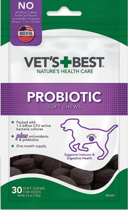 Vet's Best Probiotic Soft Chews 30 ct
