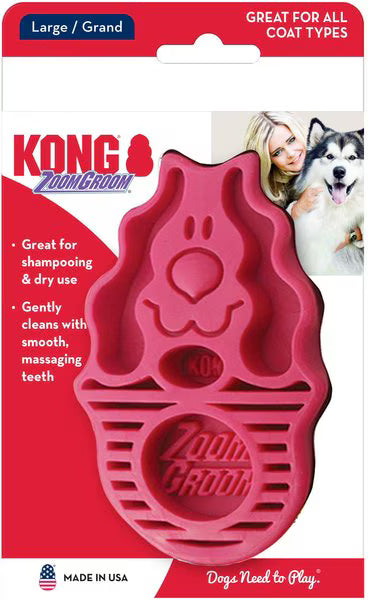 KONG ZoomGroom - Raspberry