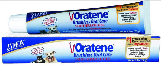 Zymox Oratene Enzymatic Brushless Toothpaste Gel 2.5 oz