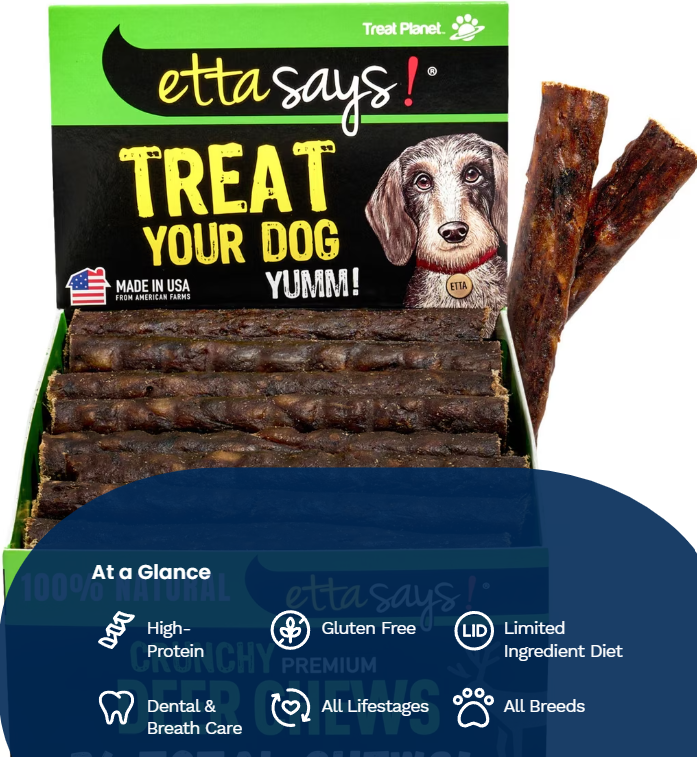 Etta Says! 100% Natural Crunchy Deer Chew - Single